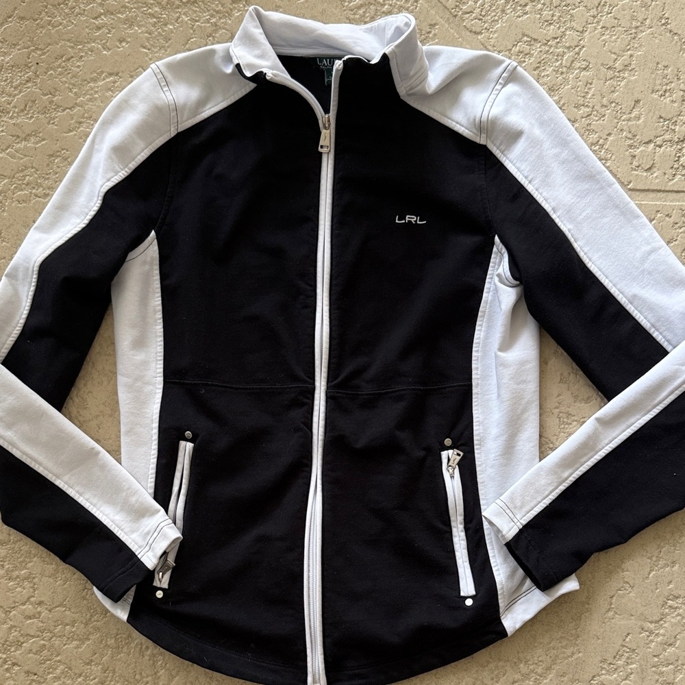 Lauren Ralph Lauren Black and White Ski Jacket